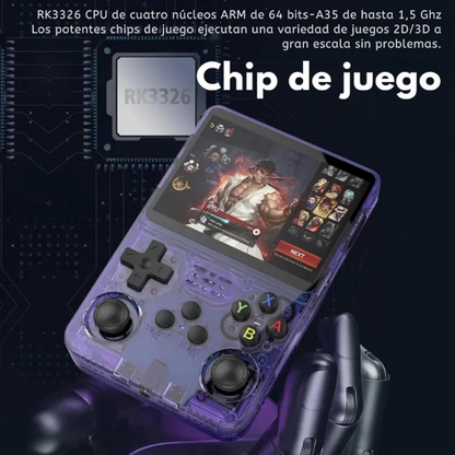 Consola de Videojuegos Retro Portátil R36S Sistema de Emulación + 15,000 Juegos Clásicos Retro