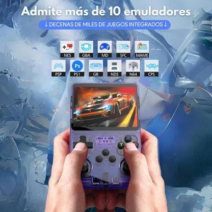 Consola de Videojuegos Retro Portátil R36S Sistema de Emulación + 15,000 Juegos Clásicos Retro