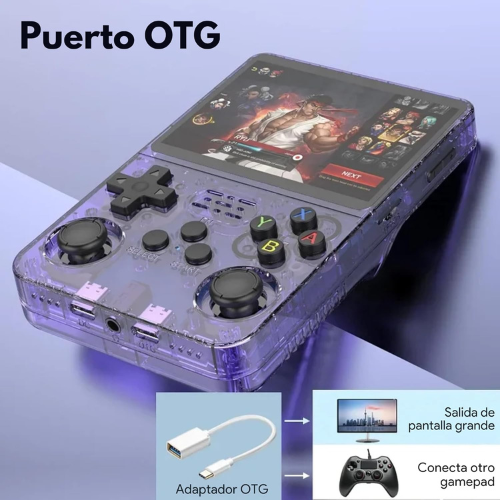 Consola de Videojuegos Retro Portátil R36S Sistema de Emulación + 15,000 Juegos Clásicos Retro
